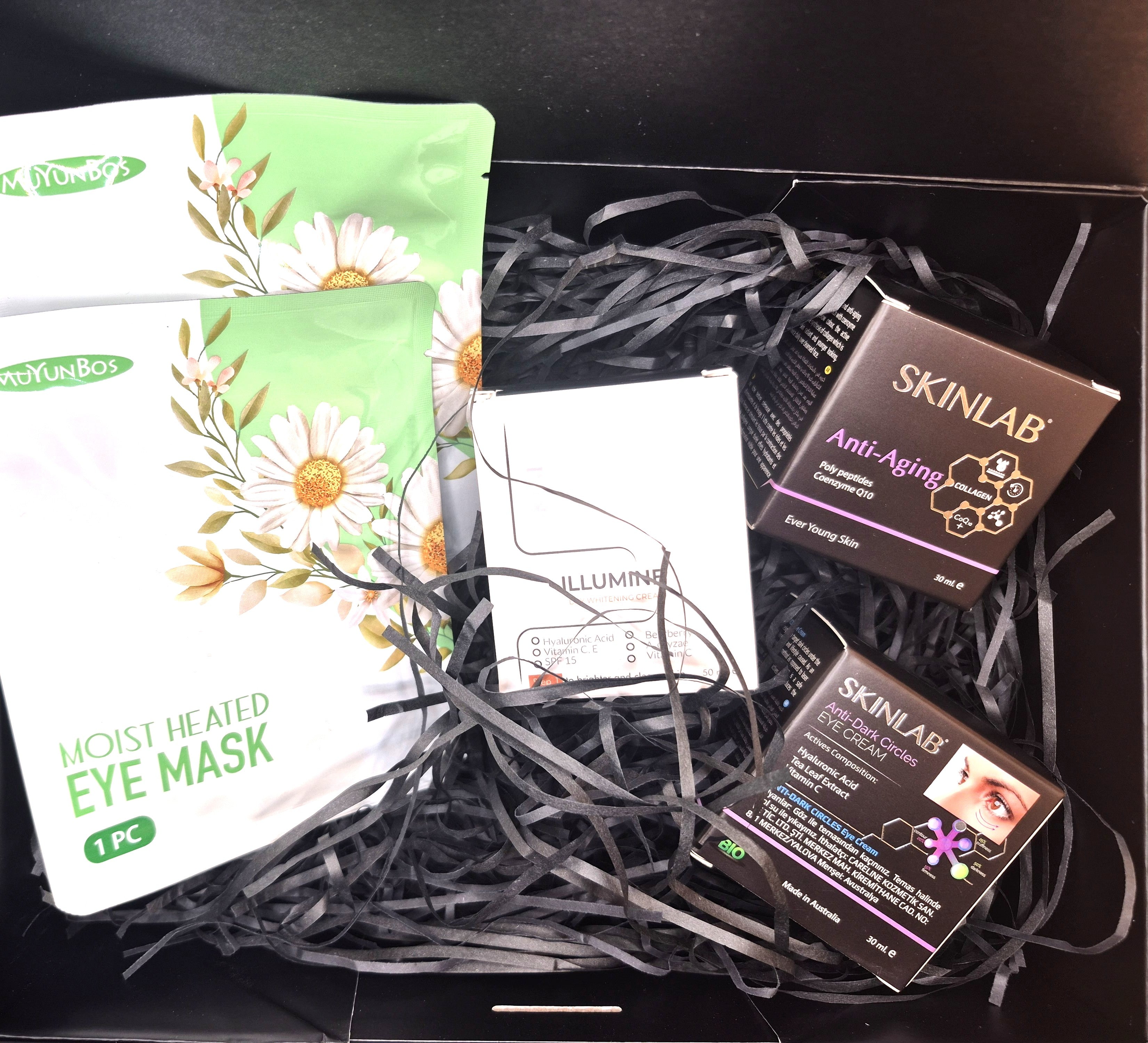 LumiAge Eye Gift (Gentle Anti-Agining face and eye creams with Hyaluronic Acid + Vitamins)